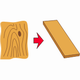MG: plank; board; houtboard; houtvezelplaat