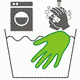 MG: netejar; rentar