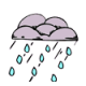 MG: مطر; غيْث; غيث; غيوث; أمطار